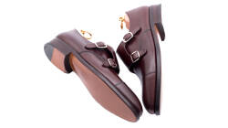 Buty biurowe, stylowe, garniturowe, dla gentlemana, eleganckie, casualowe. TLB Mallorca Shoes Vegano Dark Brown