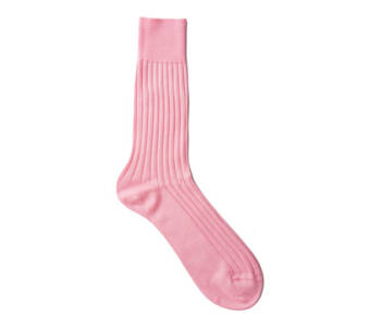VICCEL / CELCHUK Socks Solid Light Pink Cotton - Jasno różowe skarpety
