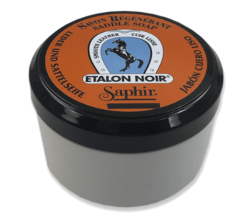 SAPHIR BDC Etalon Noir Soap 200ml - Regenerujące mydło do czyszczenia i renowacji skór