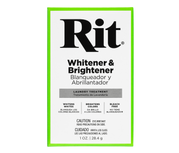 RIT Whitener & Brightener Powder 1oz - Bezchlorowy wybielacz i rozjaśniacz do tkanin